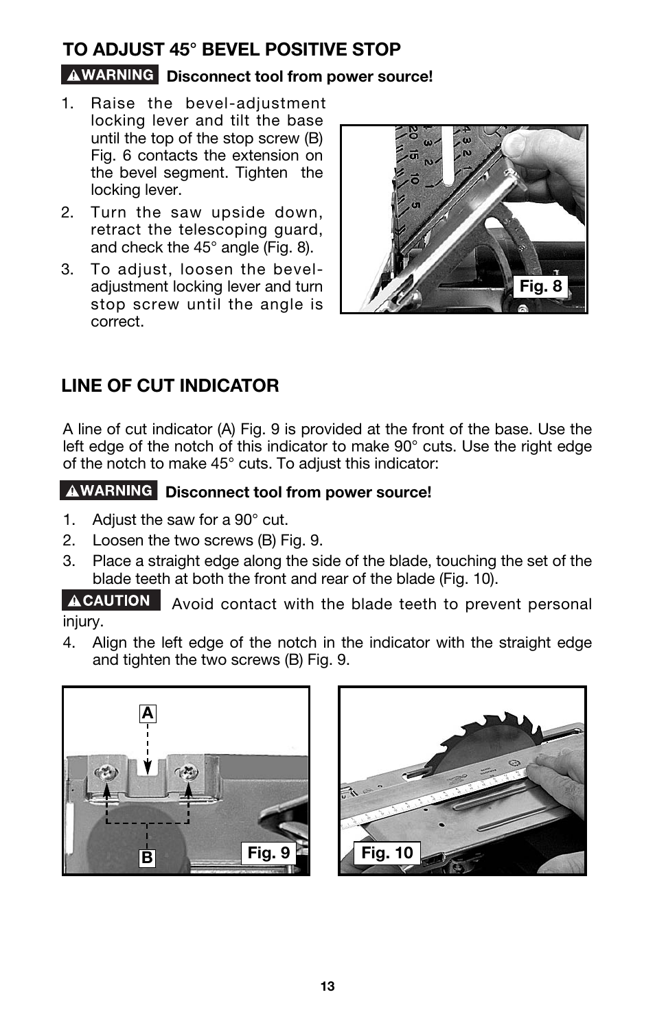 Porter-Cable 345 User Manual | Page 13 / 21