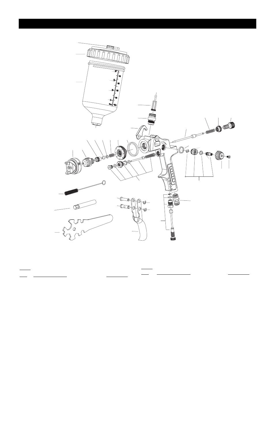 Parts list | Porter-Cable PSH3 User Manual | Page 7 / 8