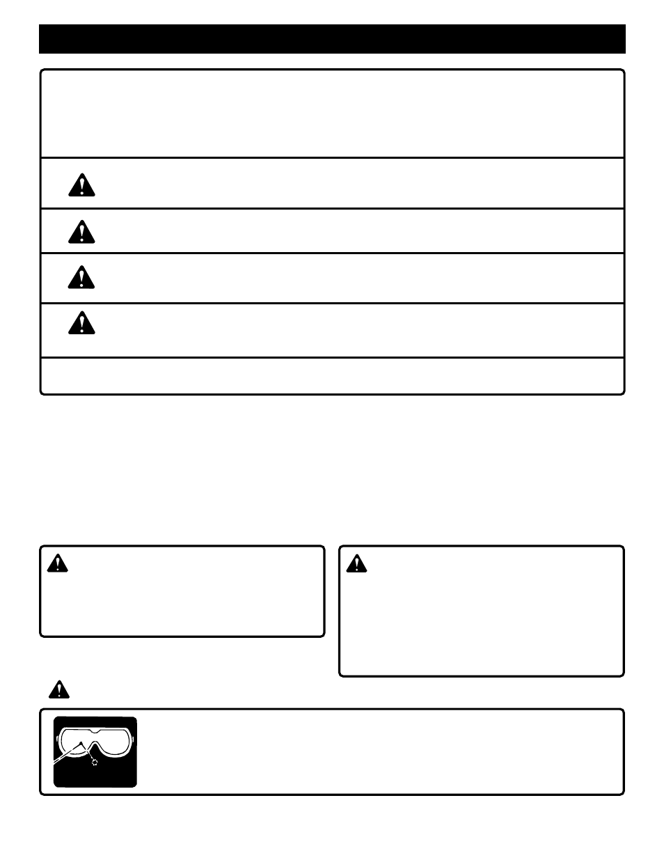 Rules for safe operation, Warning | Ryobi R161 User Manual | Page 3 / 16