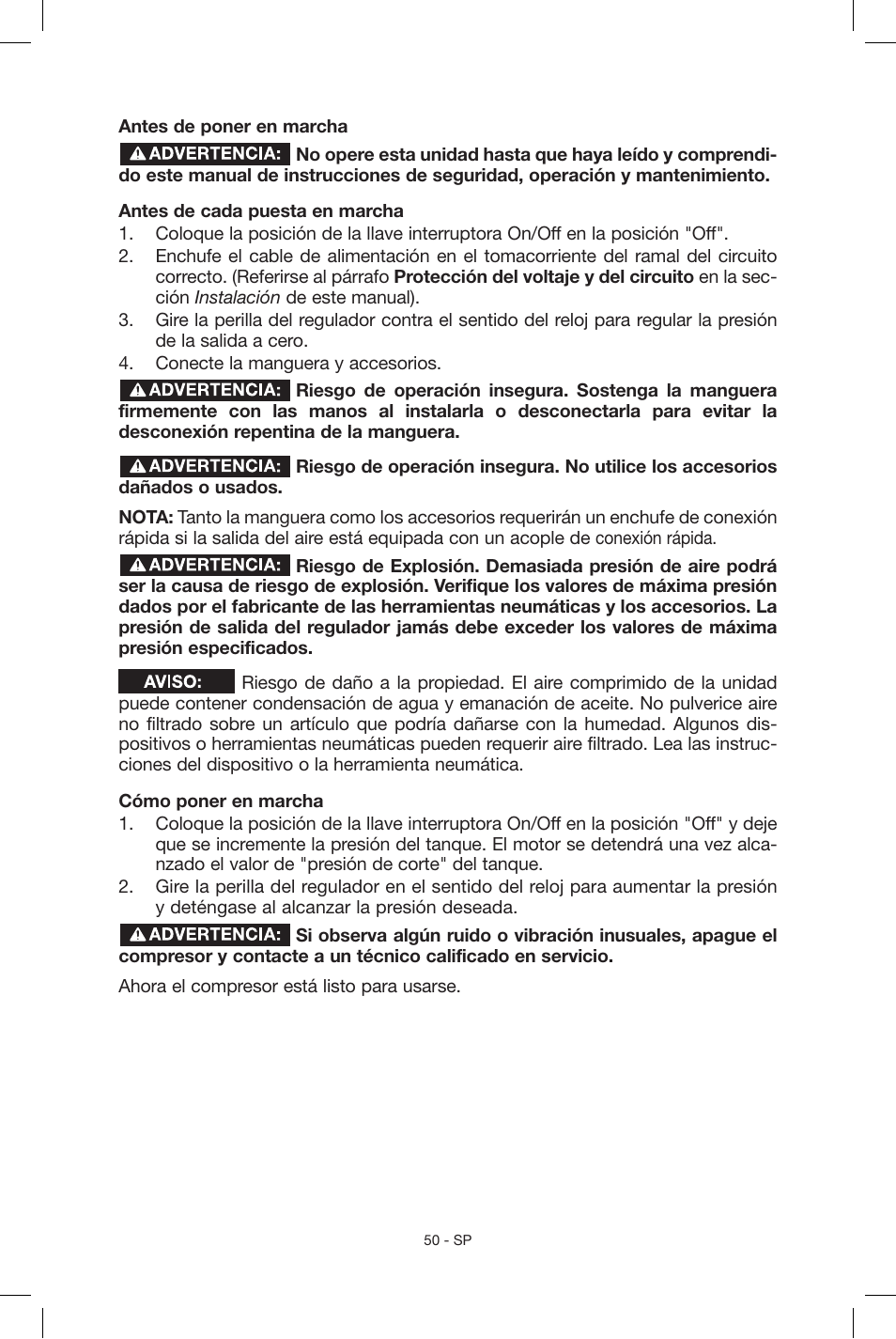 Porter-Cable C2004 User Manual | Page 50 / 64