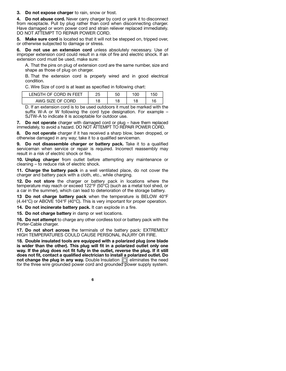 Porter-Cable 8623 User Manual | Page 6 / 19