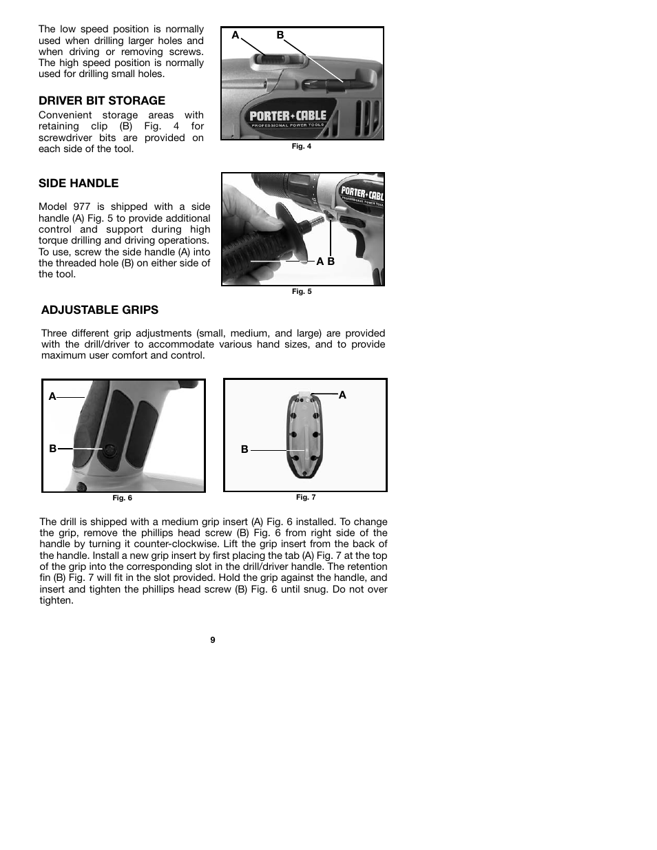 Porter-Cable 8623 User Manual | Page 9 / 19