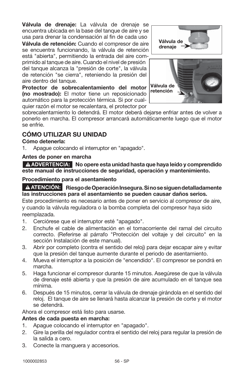 Porter-Cable 1000002853 User Manual | Page 56 / 68