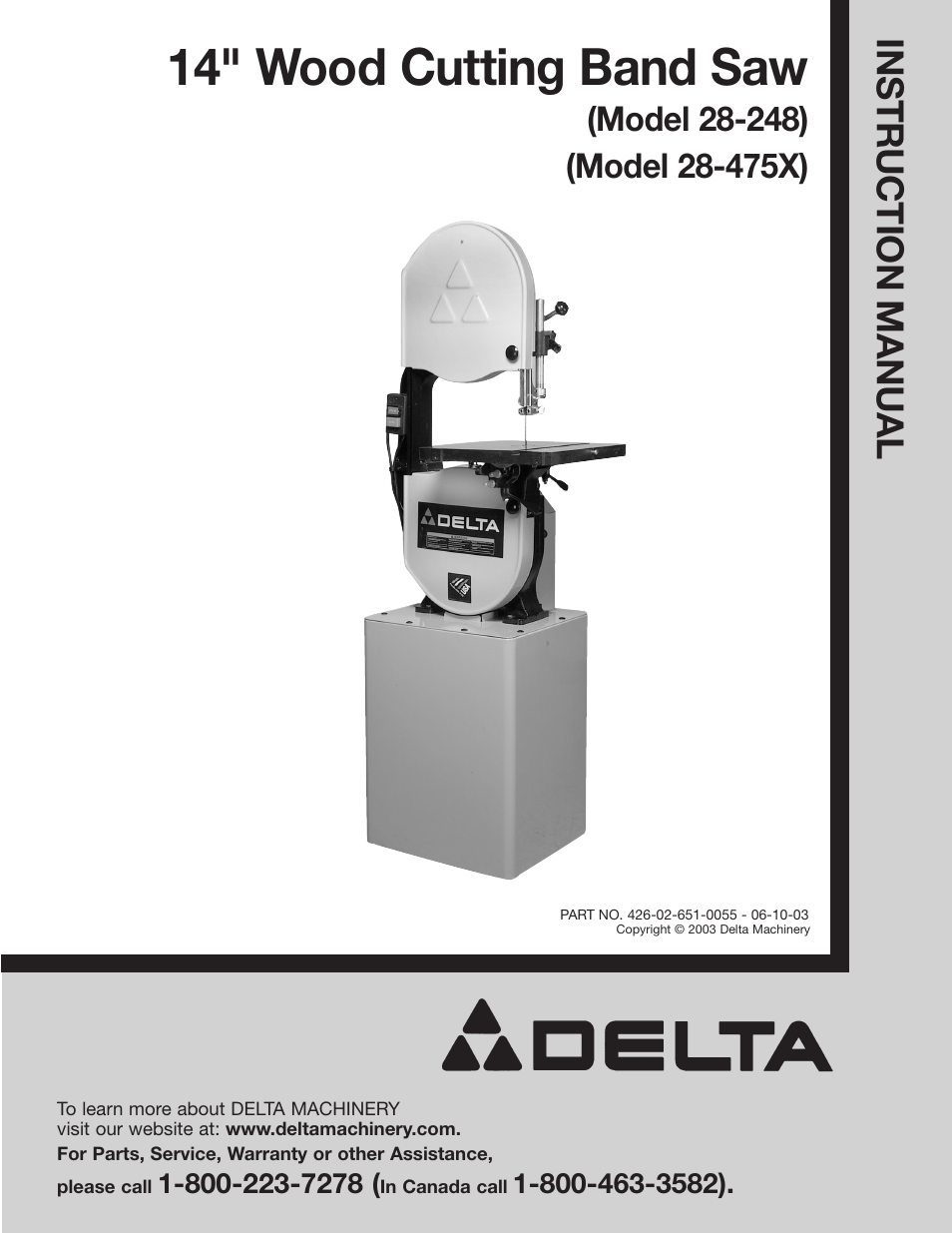 Porter-Cable 28-475X User Manual | 28 pages