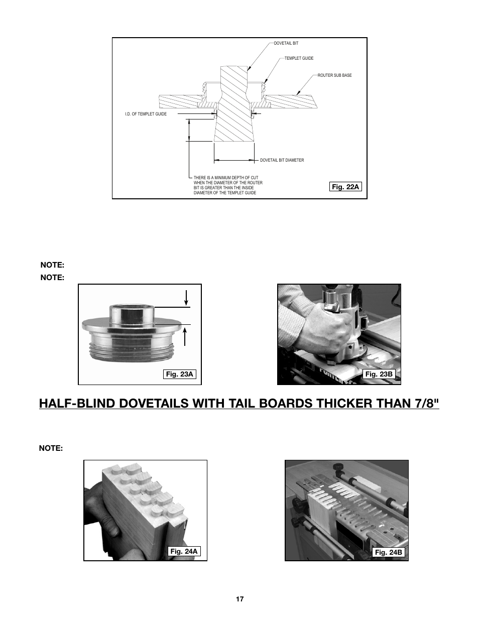 Porter-Cable 4216 User Manual | Page 17 / 44