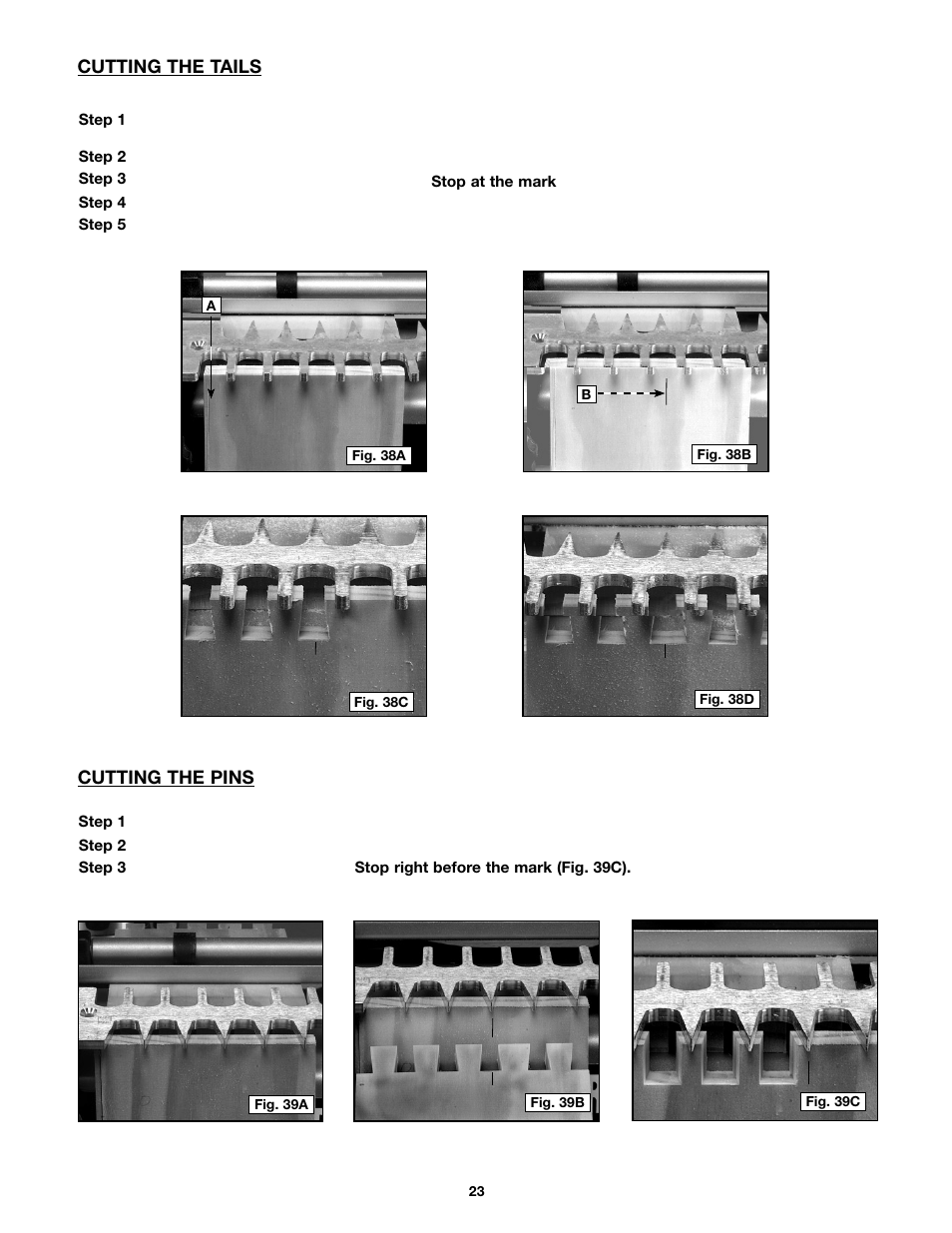 Porter-Cable 4216 User Manual | Page 23 / 44