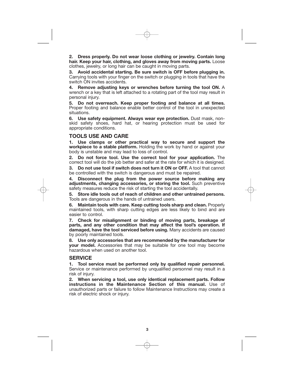 Porter-Cable 333 User Manual | Page 3 / 14