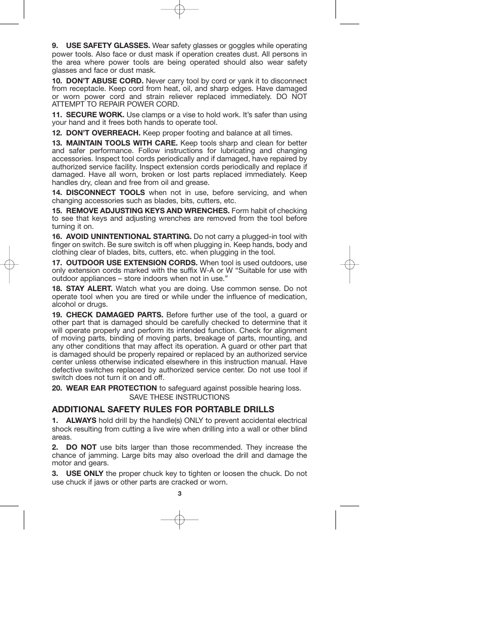 Porter-Cable 2620 User Manual | Page 3 / 13