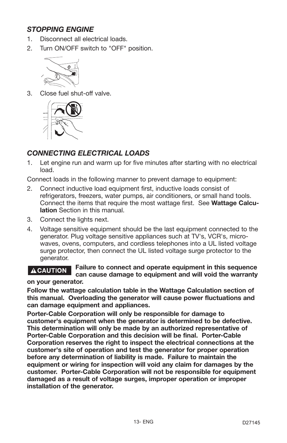 Porter-Cable BSI525 User Manual | Page 13 / 22