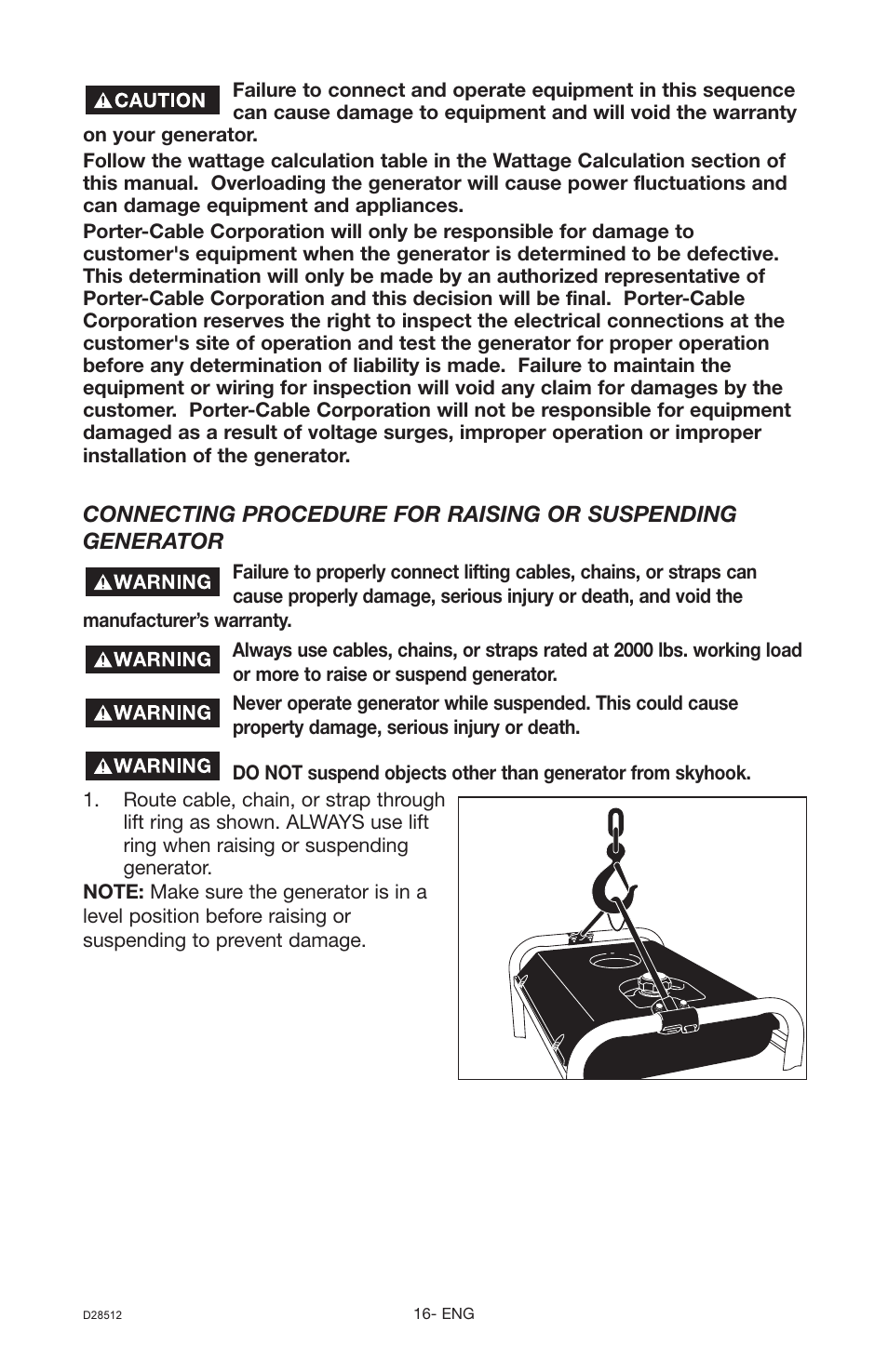 Porter-Cable H450IS User Manual | Page 16 / 24