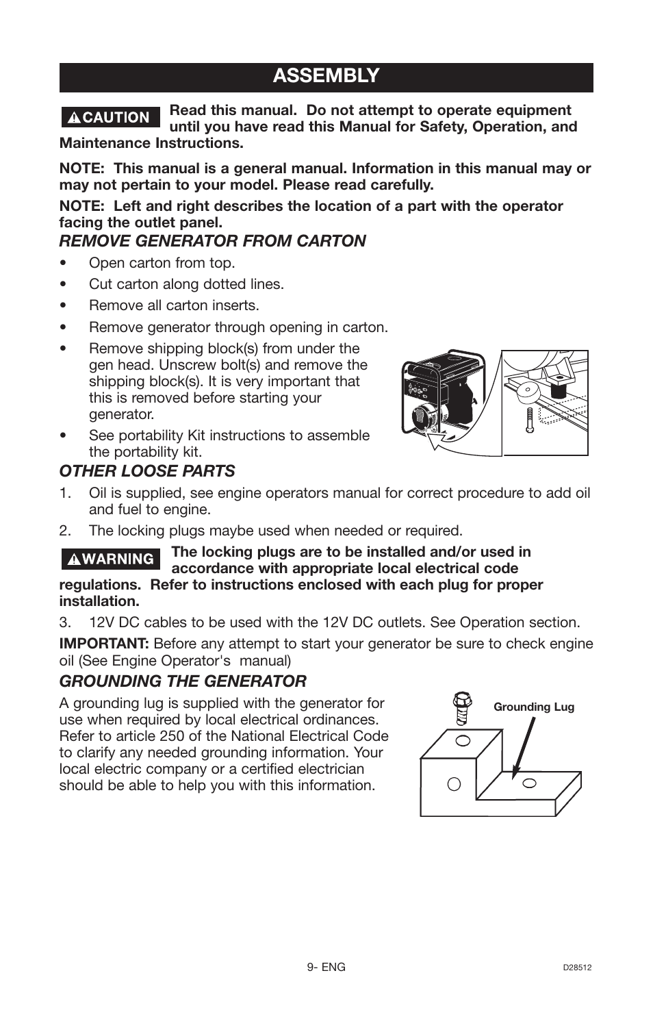Assembly | Porter-Cable H450IS User Manual | Page 9 / 24