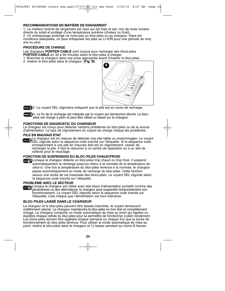 Porter-Cable 90562807 User Manual | Page 24 / 48