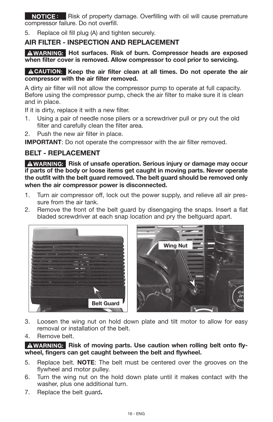 Porter-Cable N028591 User Manual | Page 16 / 80