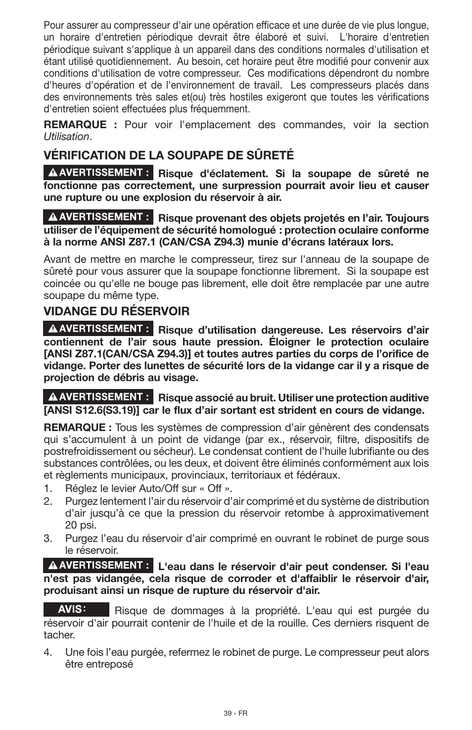 Porter-Cable N028591 User Manual | Page 39 / 80