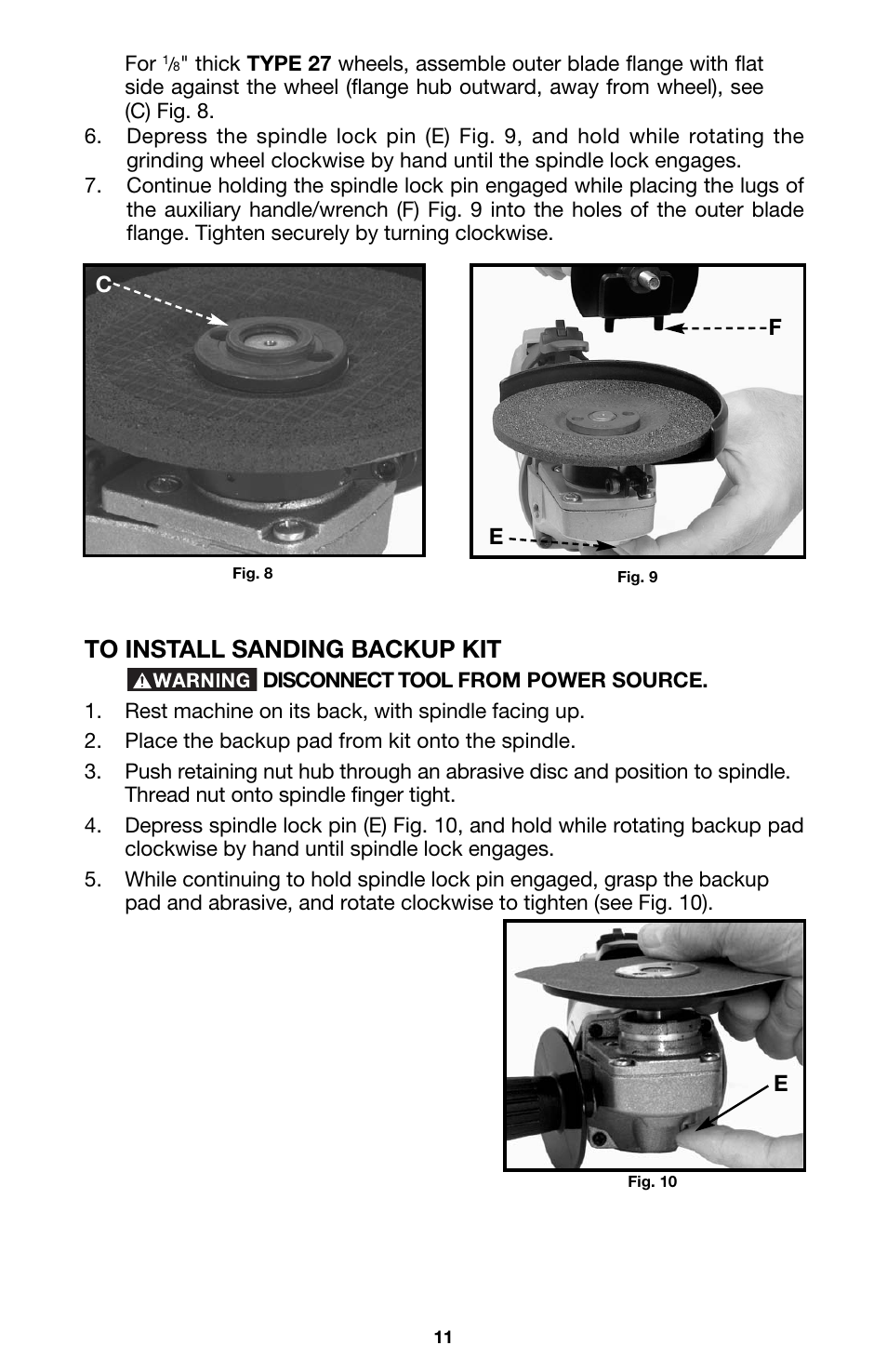 Porter-Cable 7430 User Manual | Page 11 / 15