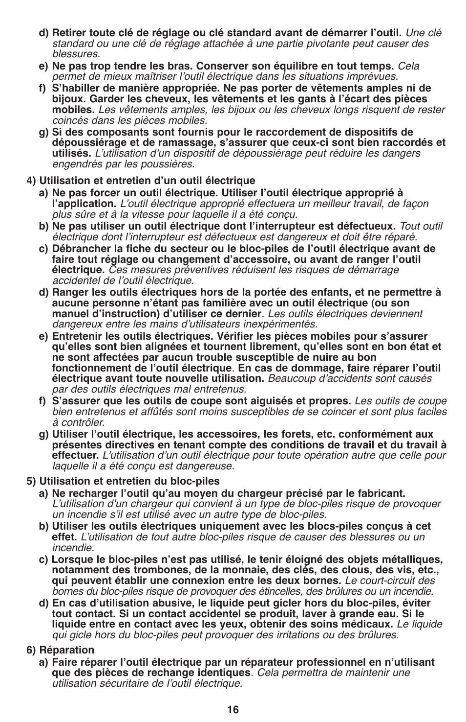 Porter-Cable PCL120DD User Manual | Page 16 / 44