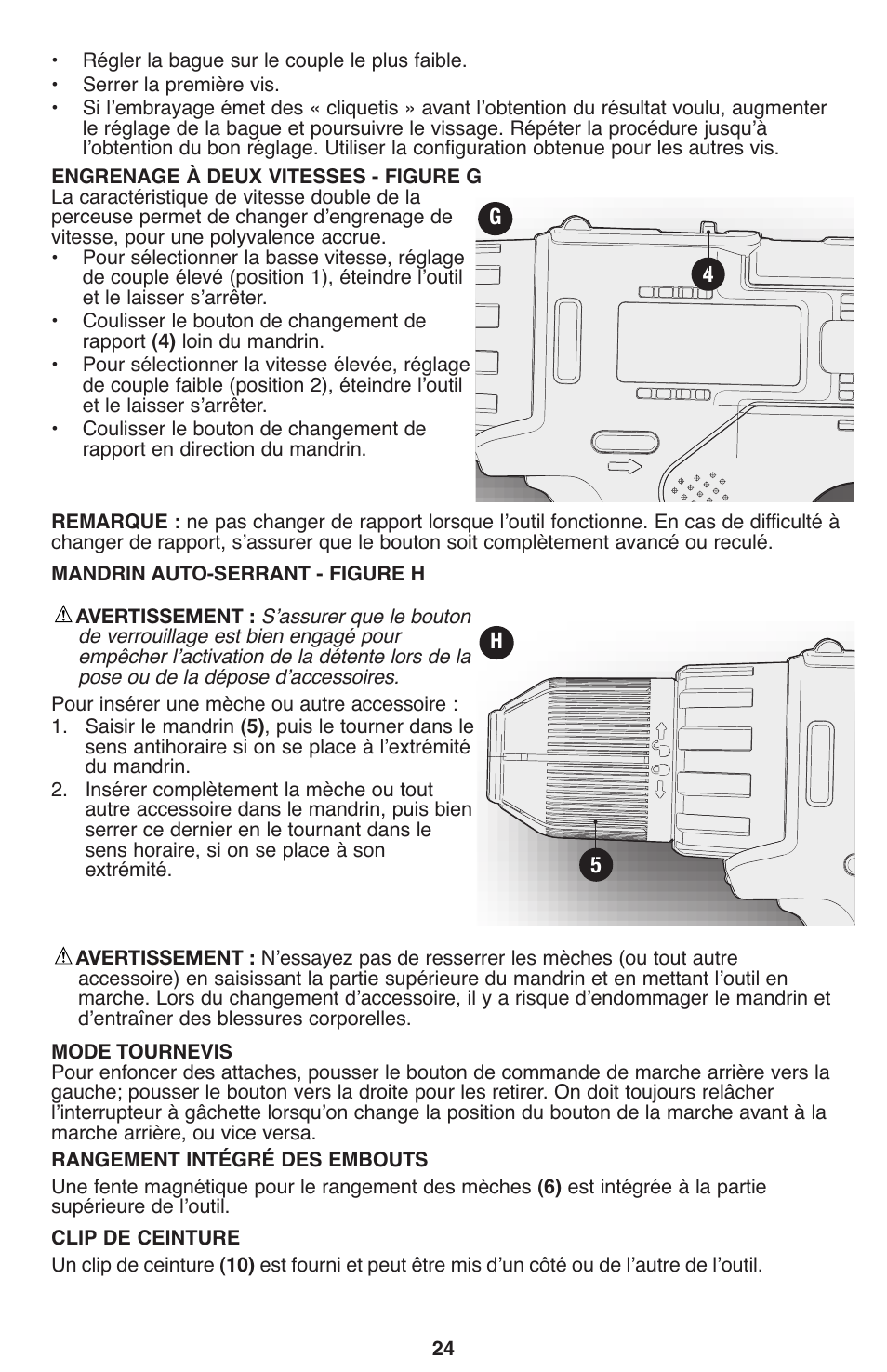 Porter-Cable PCL120DD User Manual | Page 24 / 44