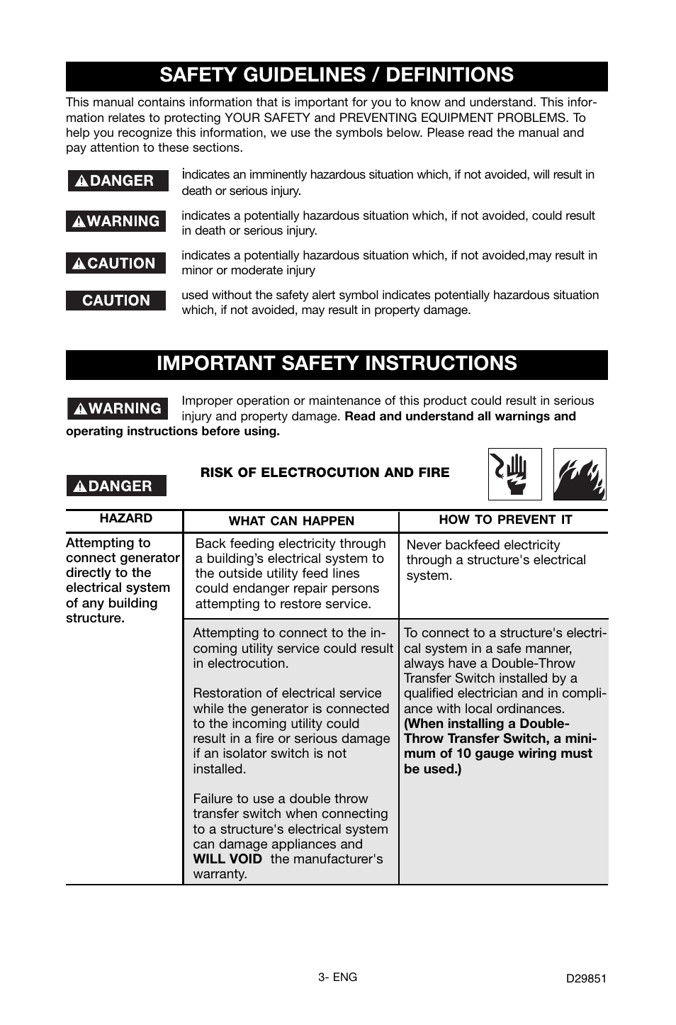 Porter-Cable D29851-038-0 User Manual | Page 3 / 22