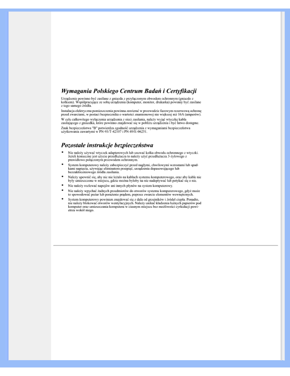 North europe, Nordic countries) information | Porter-Cable PHILIPS 190G6 User Manual | Page 49 / 91