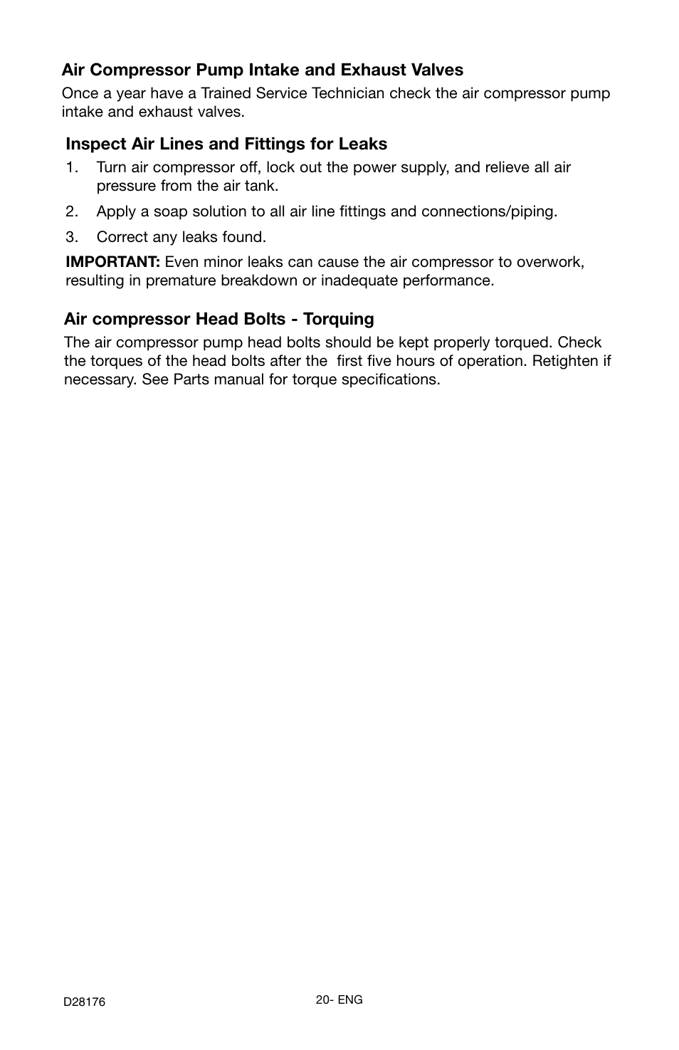 Porter-Cable C7510 User Manual | Page 20 / 28