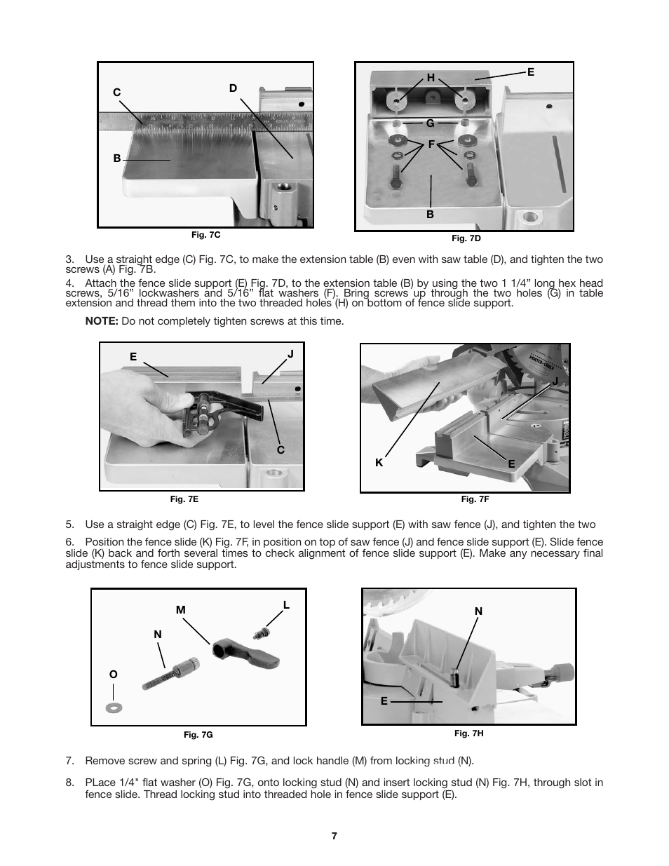 Porter-Cable 3802 User Manual | Page 7 / 21