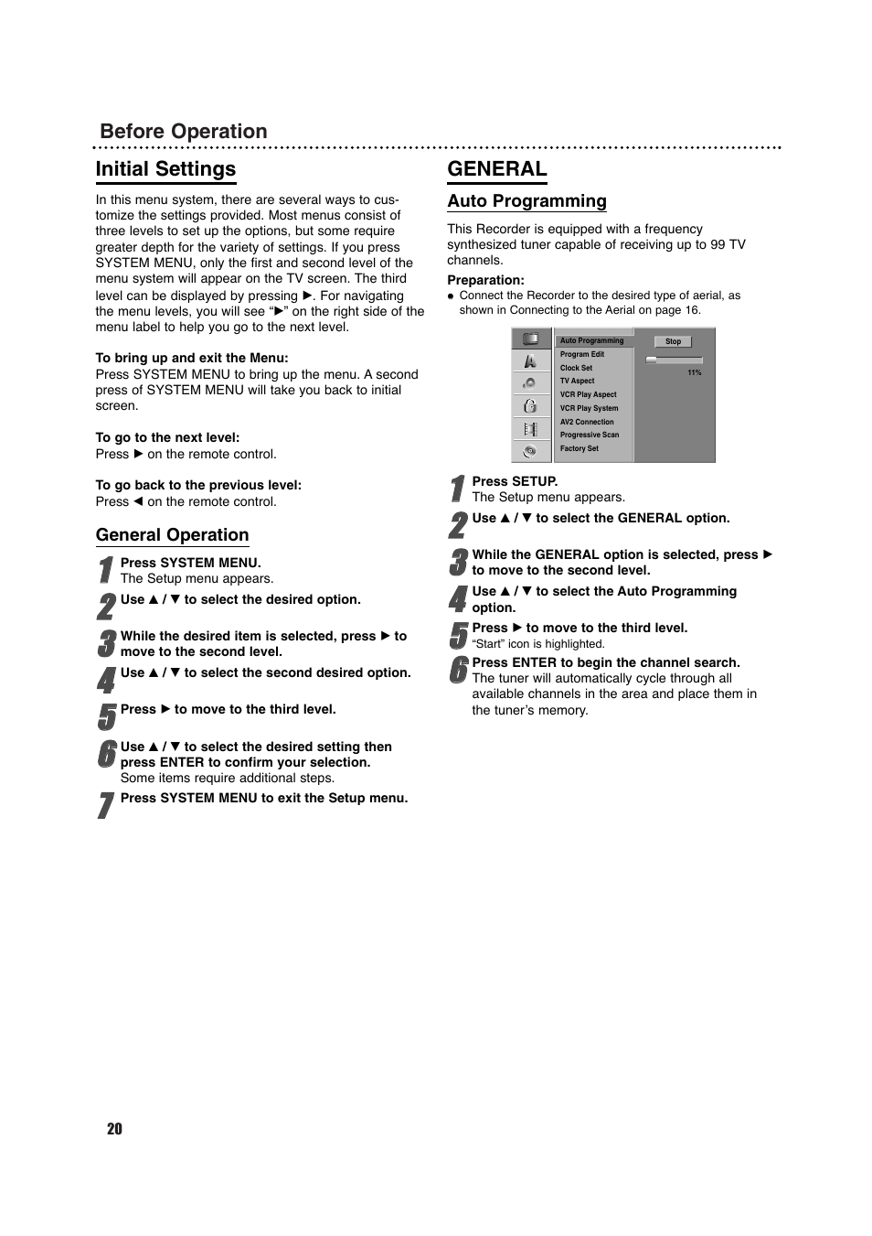 Porter-Cable DVDR630VR User Manual | Page 20 / 61