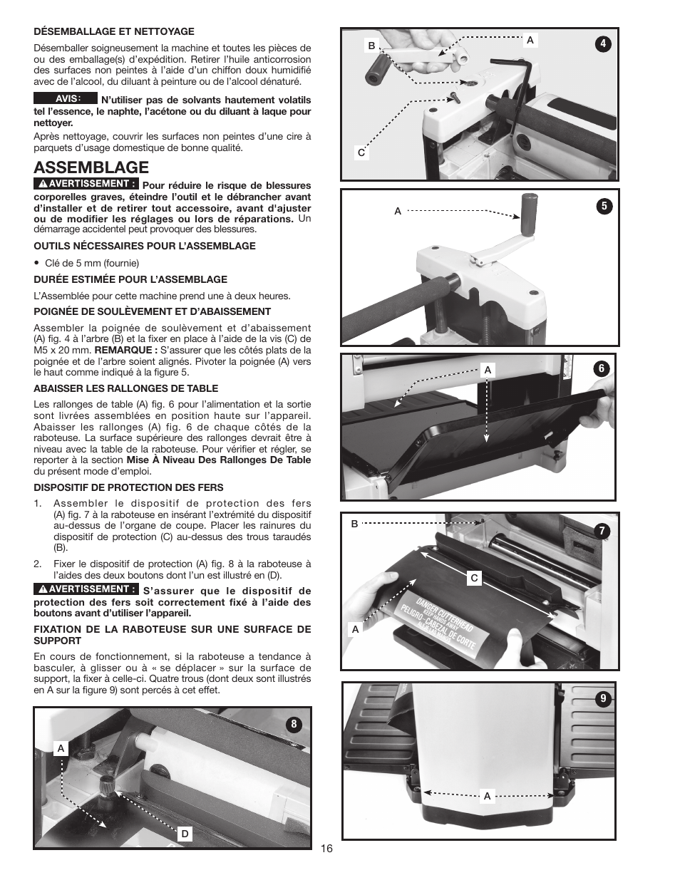 Assemblage | Porter-Cable PC305TP User Manual | Page 16 / 36