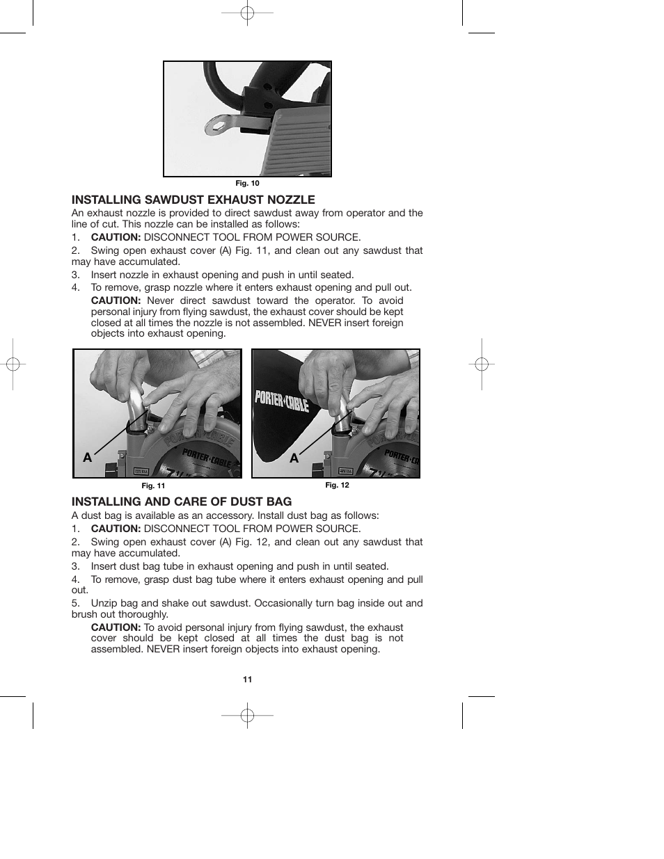 Porter-Cable 743 User Manual | Page 11 / 17