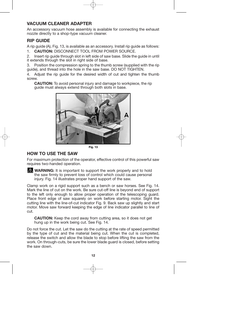 Porter-Cable 743 User Manual | Page 12 / 17