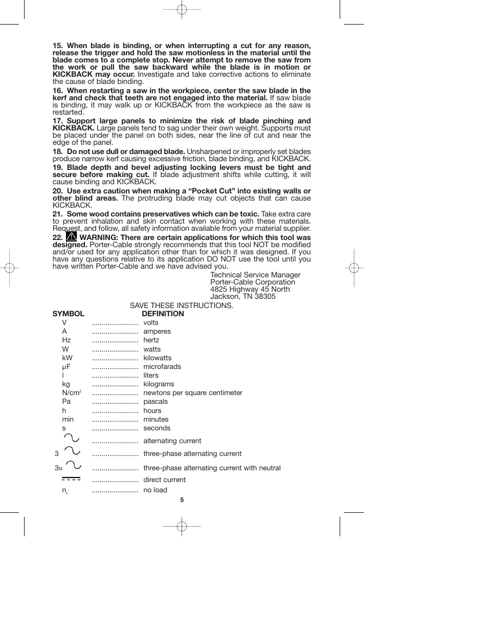 Porter-Cable 743 User Manual | Page 5 / 17