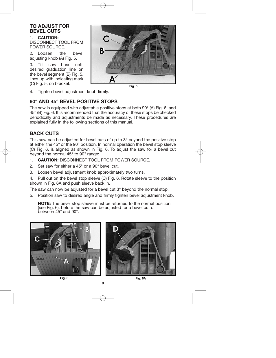 Porter-Cable 743 User Manual | Page 9 / 17