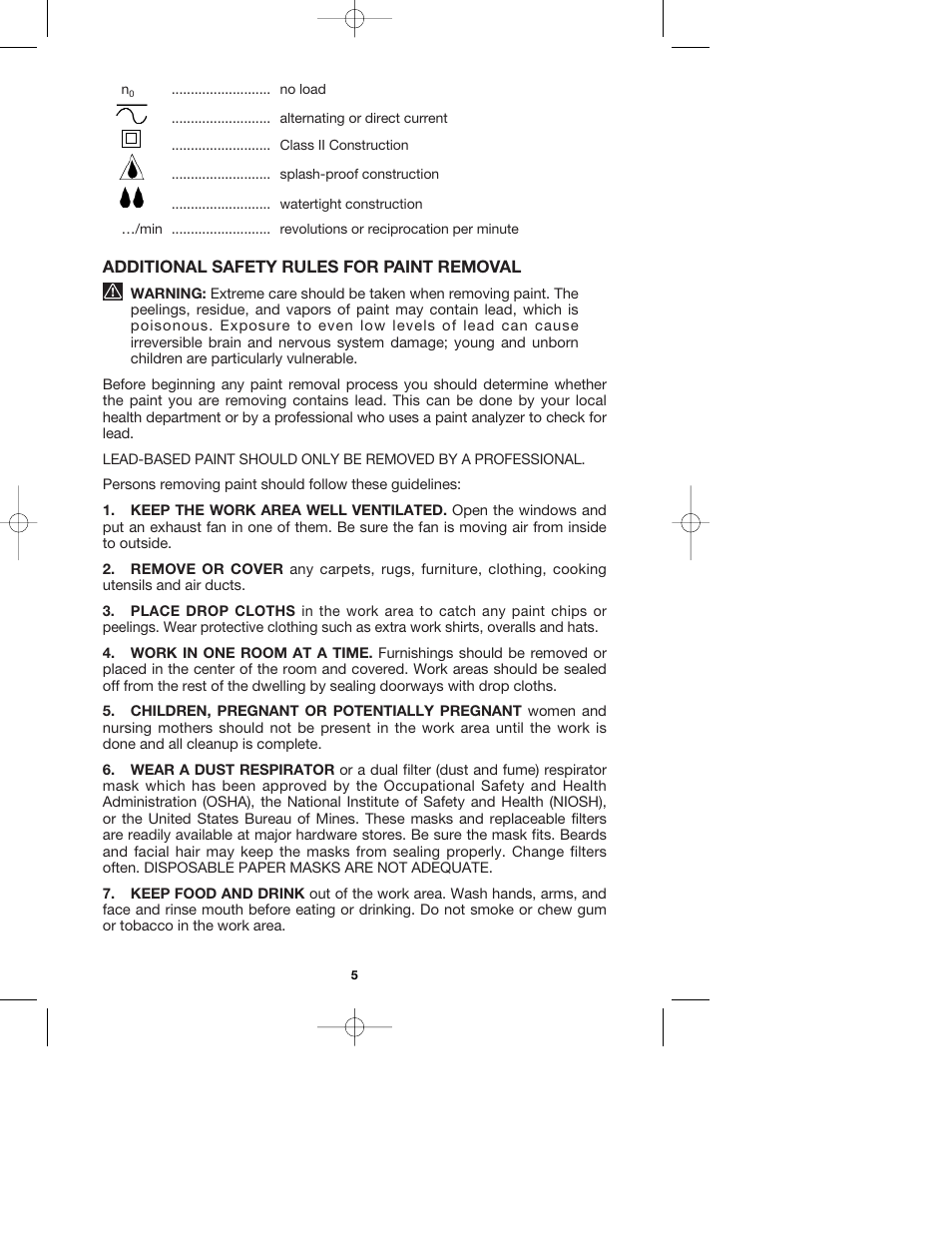 Porter-Cable 7406 User Manual | Page 5 / 13