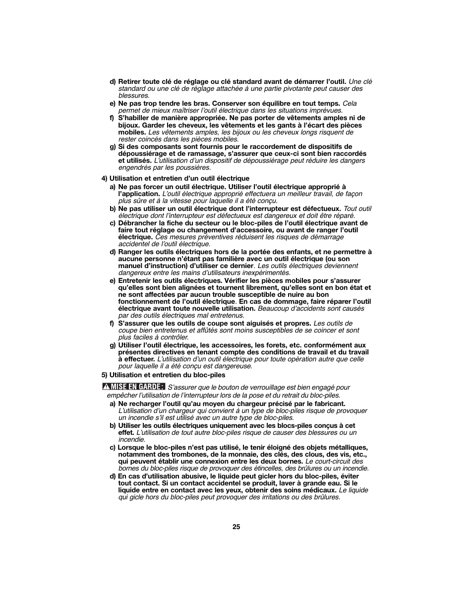 Porter-Cable PC1800AG User Manual | Page 25 / 72