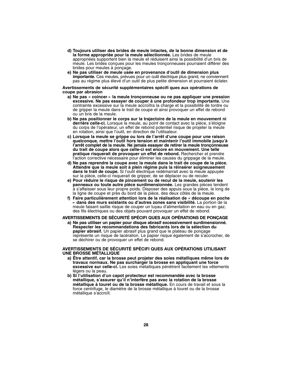 Porter-Cable PC1800AG User Manual | Page 28 / 72