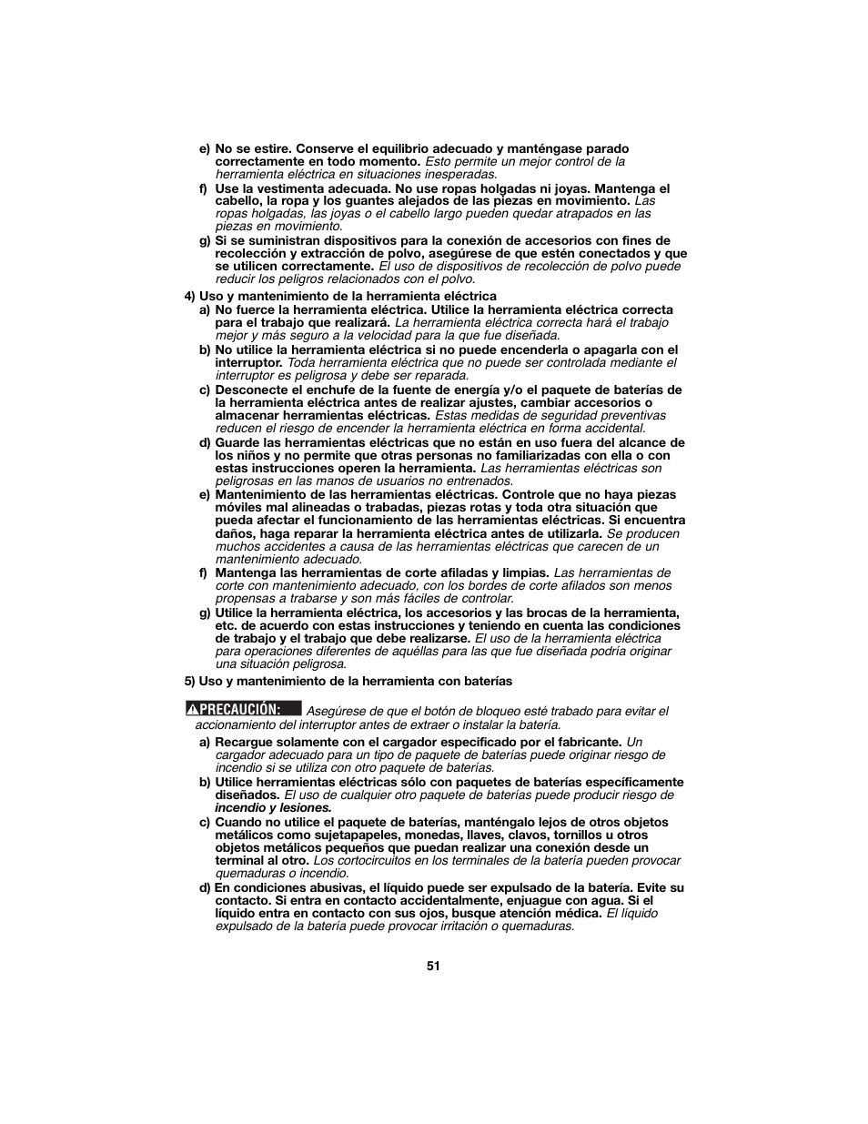 Porter-Cable PC1800AG User Manual | Page 51 / 72