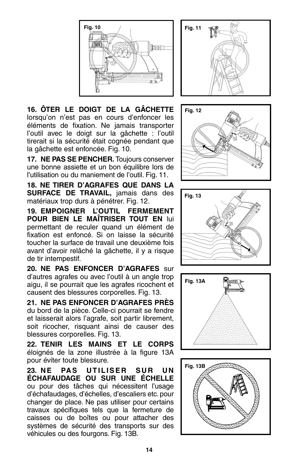 Porter-Cable NS100A User Manual | Page 15 / 37