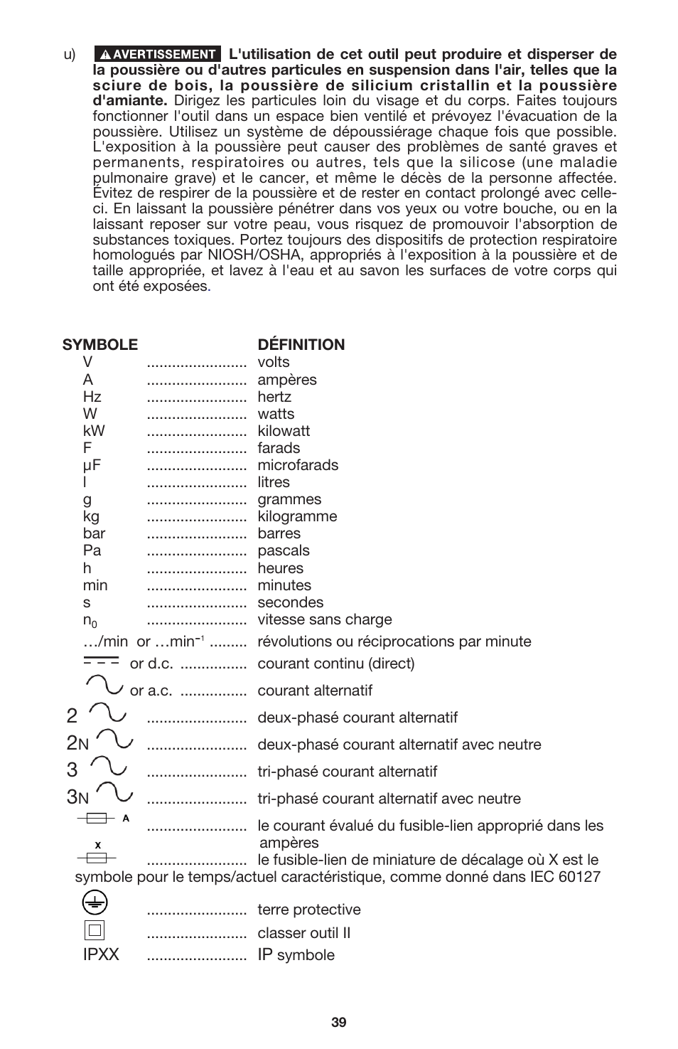 Porter-Cable 440 User Manual | Page 39 / 48