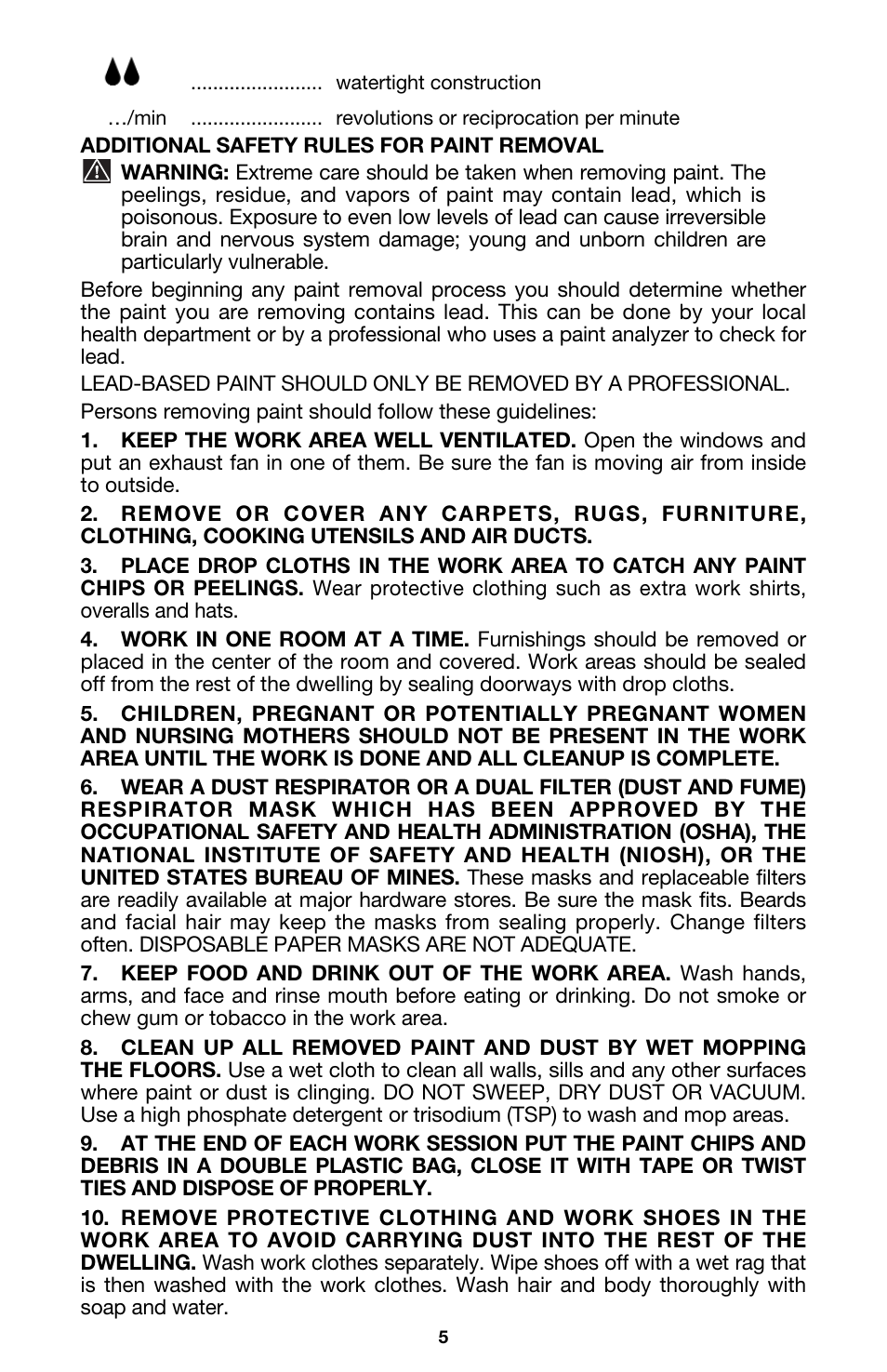 Porter-Cable 330 User Manual | Page 5 / 11