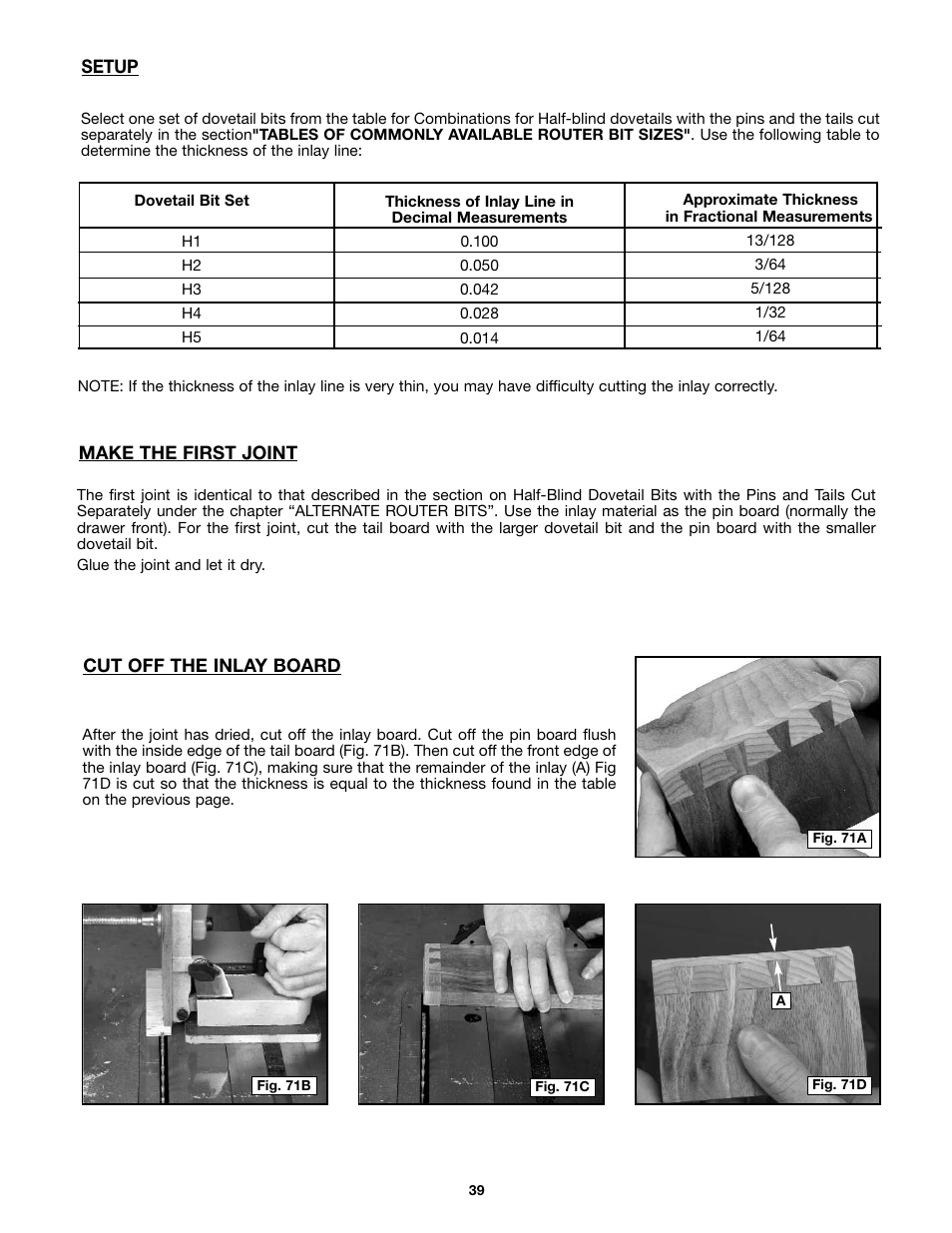 Porter-Cable 4212 User Manual | Page 39 / 44