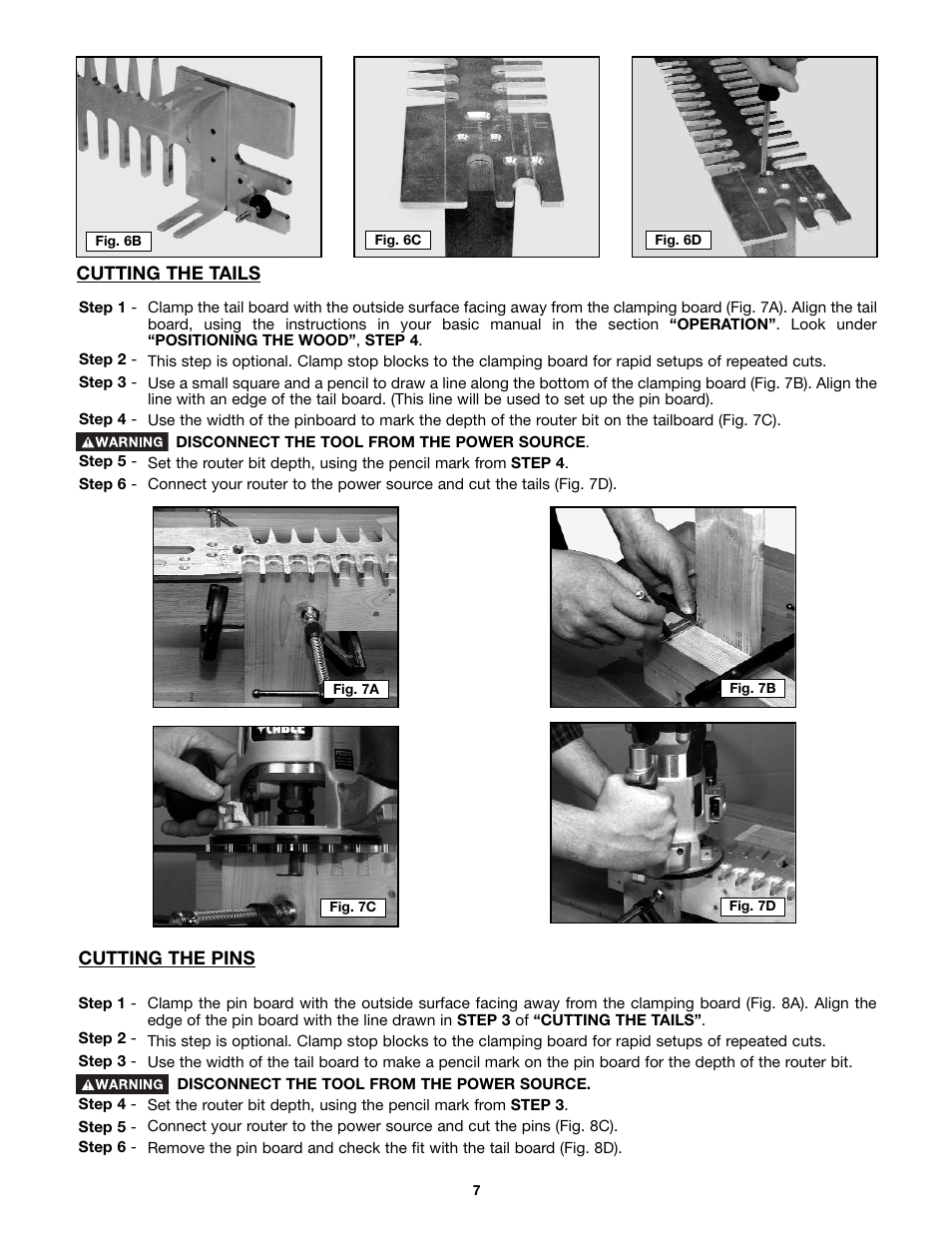 Porter-Cable 4212 User Manual | Page 7 / 44