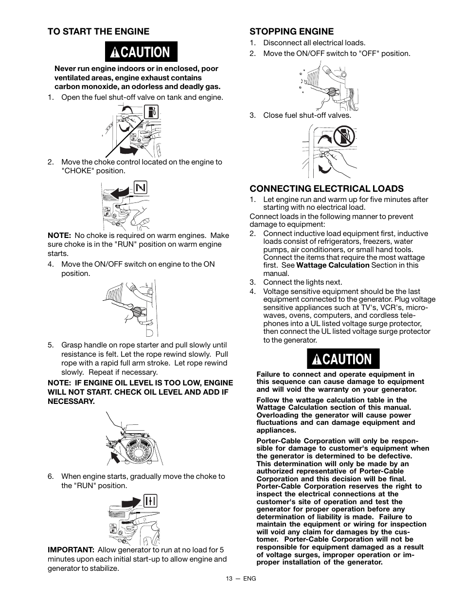 Porter-Cable H450CS User Manual | Page 13 / 20