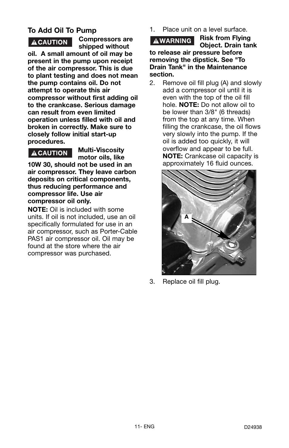 Porter-Cable D24938-044-2 User Manual | Page 11 / 28