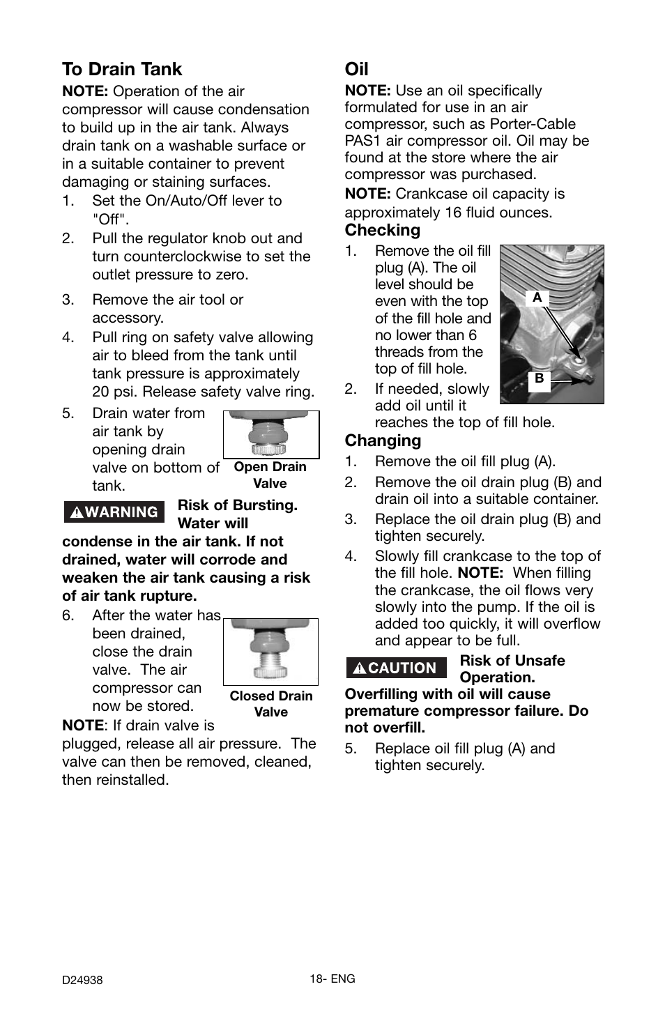 Porter-Cable D24938-044-2 User Manual | Page 18 / 28