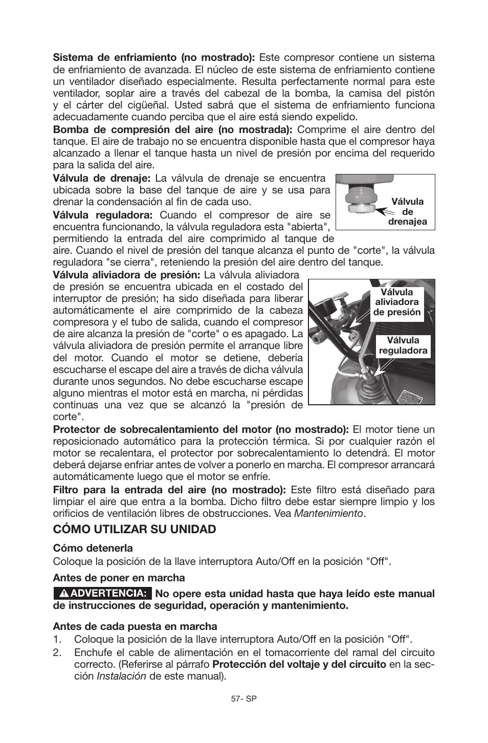 Porter-Cable C6110 User Manual | Page 57 / 72