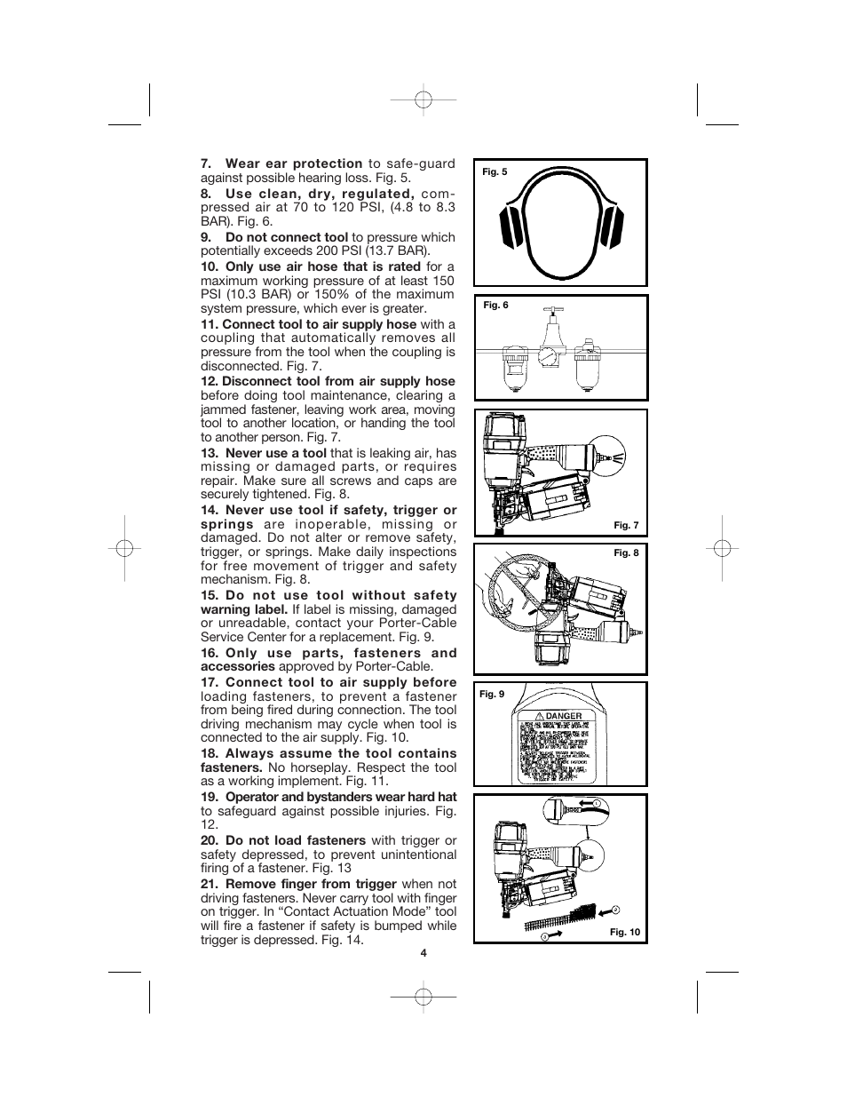 Porter-Cable RN175 User Manual | Page 4 / 13