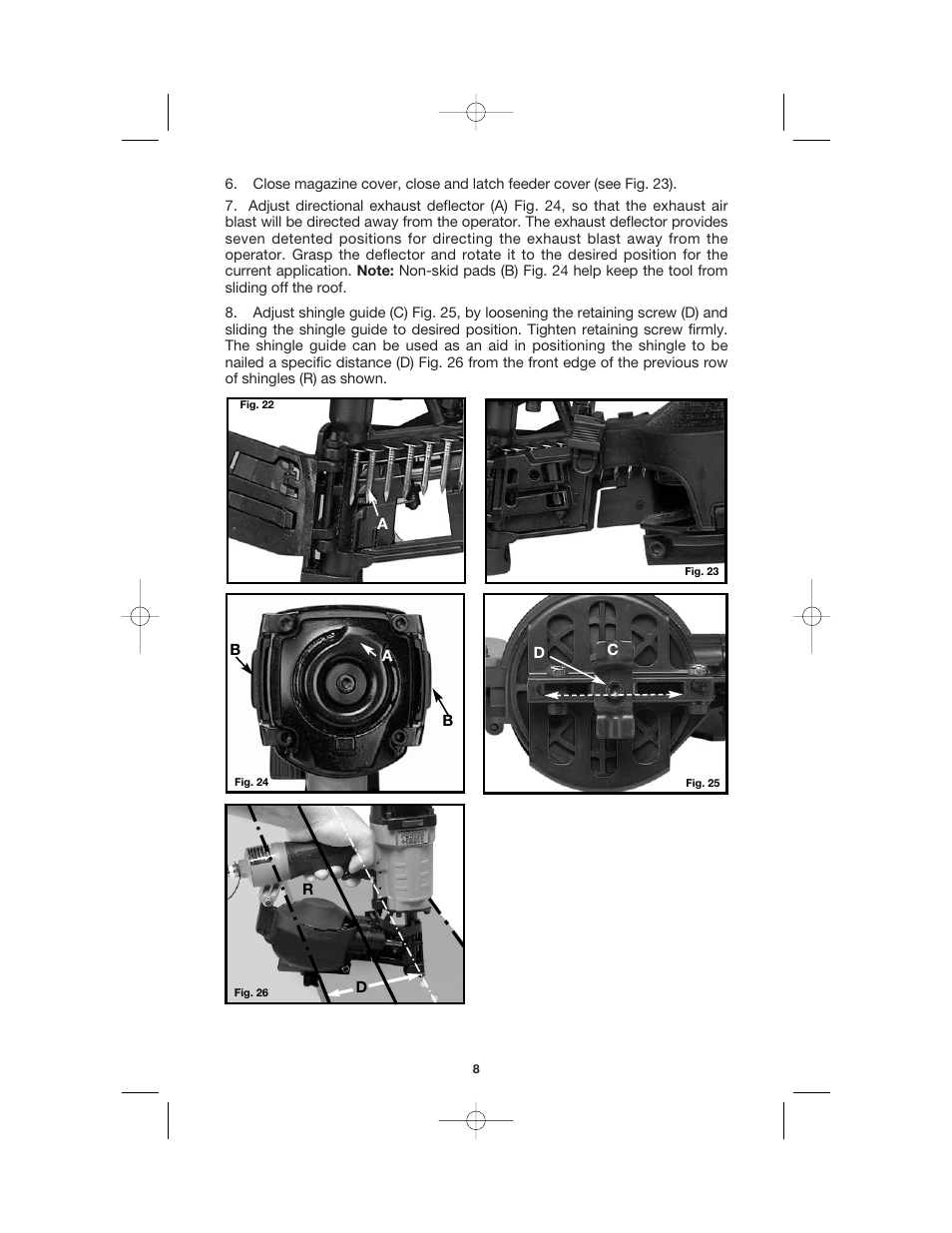 Porter-Cable RN175 User Manual | Page 8 / 13