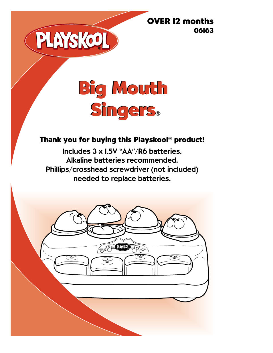 Playskool 06163 User Manual | 4 pages