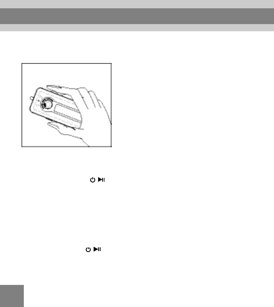 Knowing your portable mp3 player | Perception Digital PD-099 User Manual | Page 11 / 30