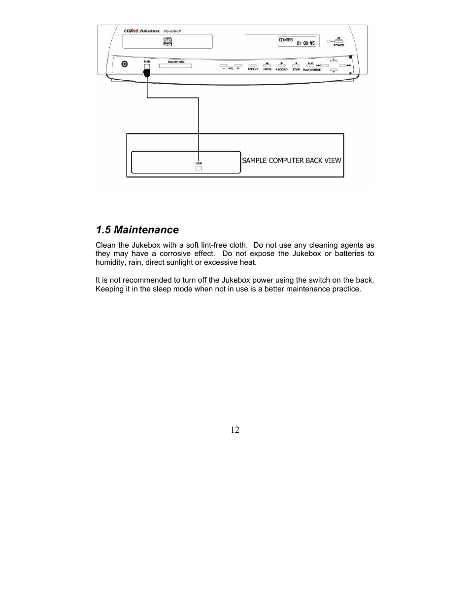 Perception Digital JUKEBOX PD - 450 - 01 User Manual | Page 12 / 42