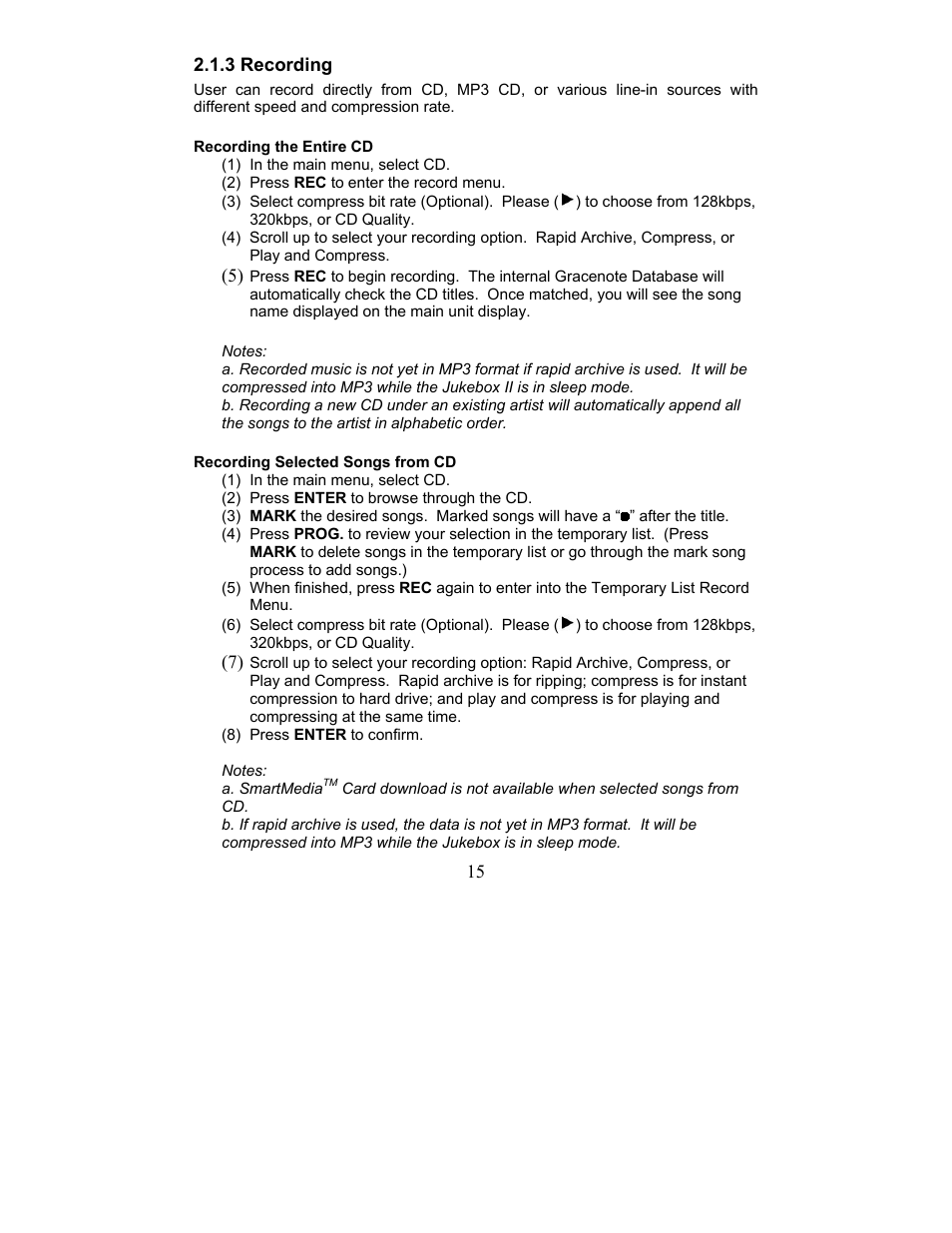 Perception Digital JUKEBOX PD - 450 - 01 User Manual | Page 15 / 42
